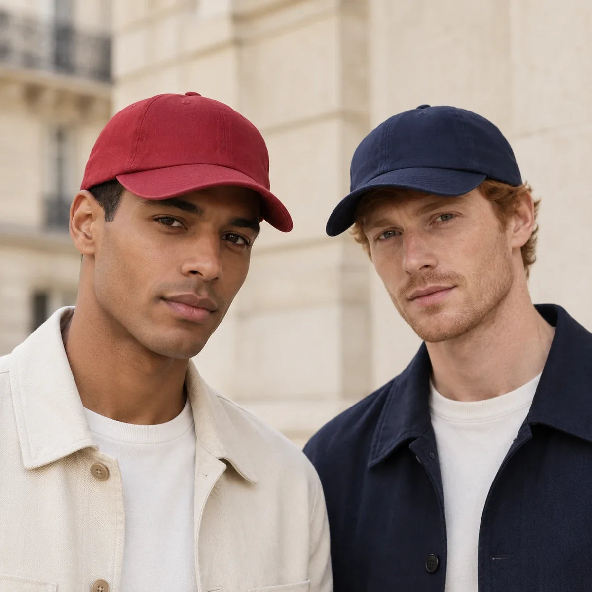 Casquettes en coton biologique fabriquées en France – ERVERTE Paris