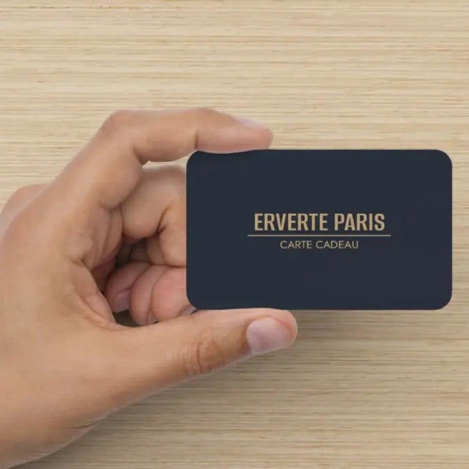 Gift card - Erverte Paris