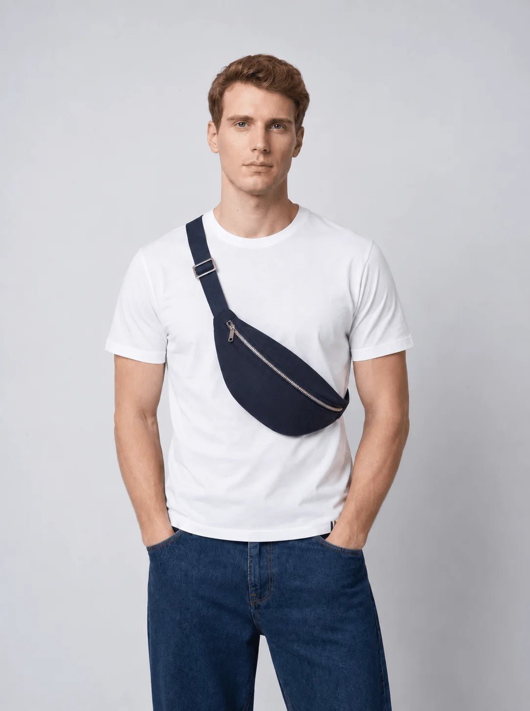 フランス製リサイクルコットンのL’Essentielベルトバッグ – ERVERTE Paris