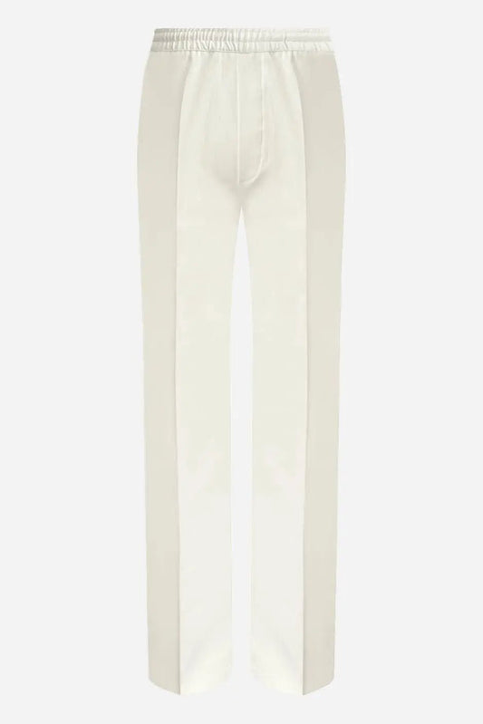 Straight Cut Pants - 100% Thick Cotton, Made in France - Erverte Paris