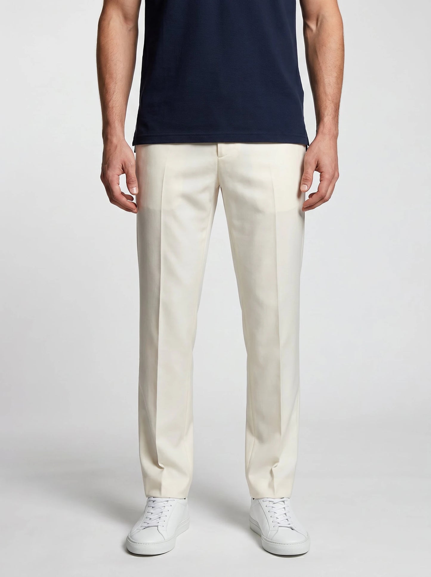 Pantalon Coupe Droite - 100% Coton Épais, Fabriqué en France