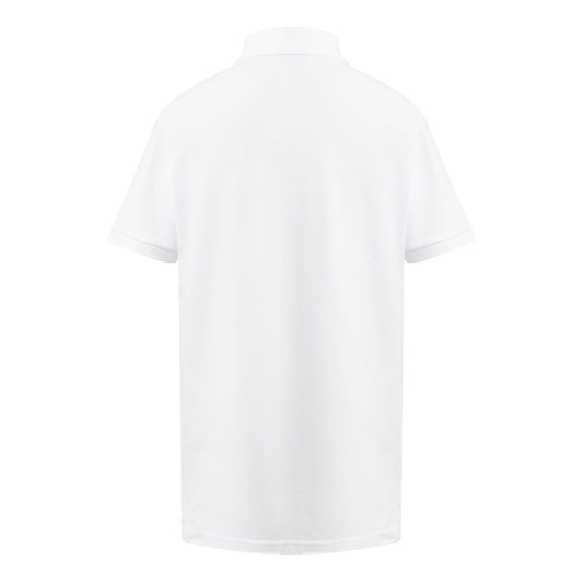 White Organic Cotton Polo – Made in France