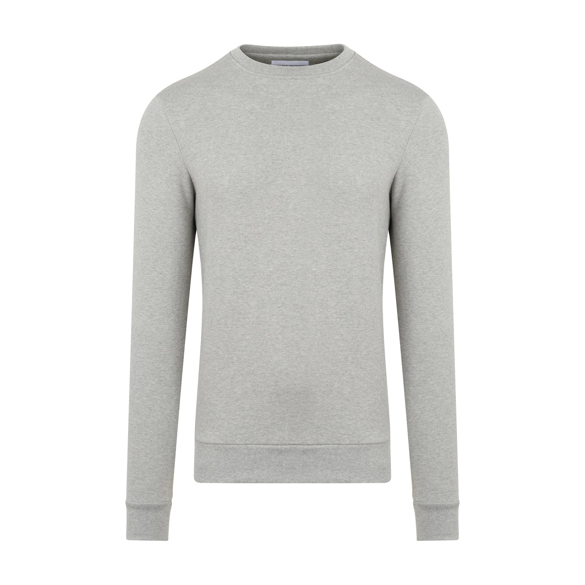 Men's Grey Sweatshirt | Grey Cotton Sweatshirt | Erverte Paris